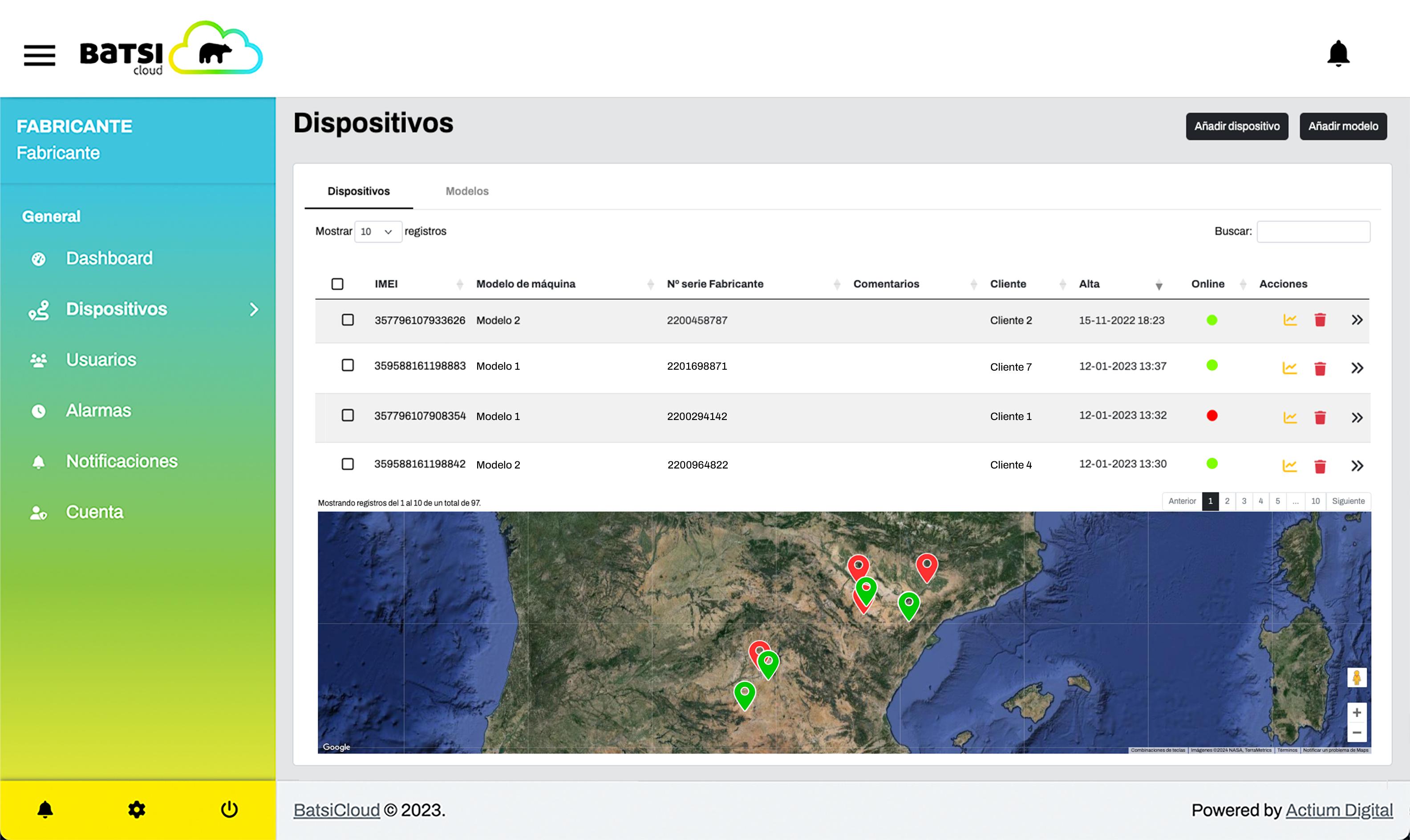 Gestión de <b>flota</b>