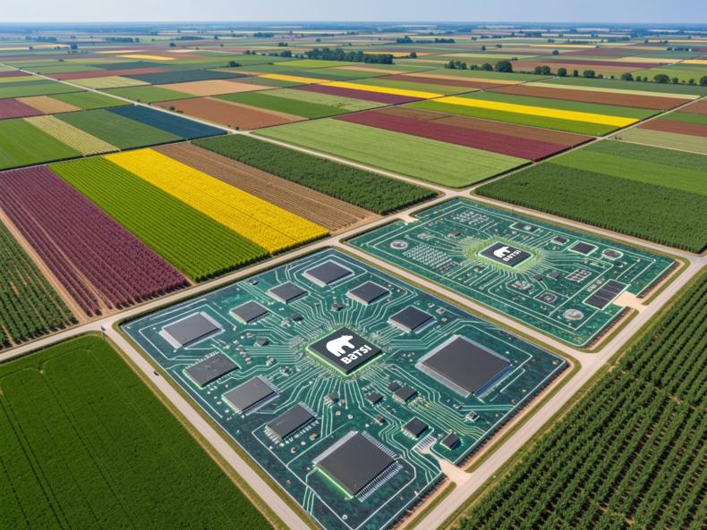 campo con chip de batsi